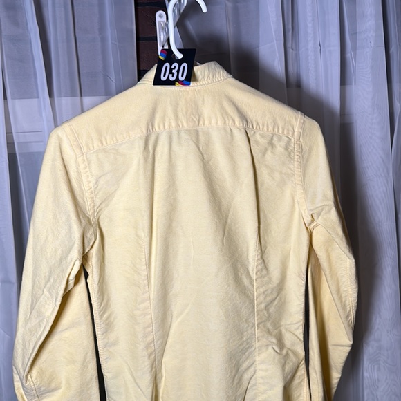 Used Ralph Lauren women’s yellow L/S slim fit shirt size 6. 100% cotton - Picture 7 of 11